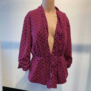 ELLE polka dot jacket